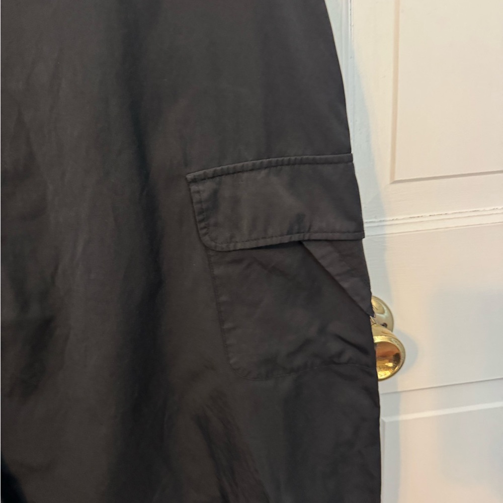 Chic 🖤 Effortless Black Utility Tunic Dress | New York & Company 🖤 - Picture 3 of 6